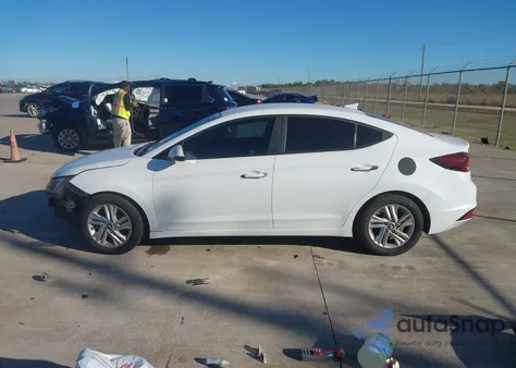 2019 Hyundai Elantra Sel from USA, damaged, VIN 5NPD84LF0KH418713